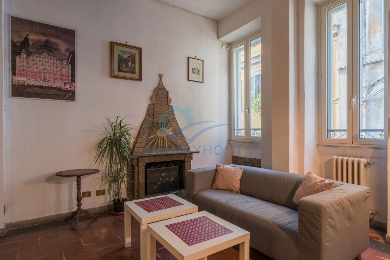 Warm Nest In The Old Building Of Piazza Navona Apartment Рим Екстериор снимка
